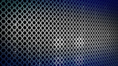 Abstract Circles Background LOOP 4K Blue Video stock 71509285