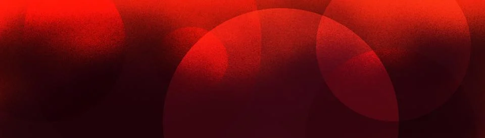 Abstract circles background pattern in red and black color Stock Illustration
