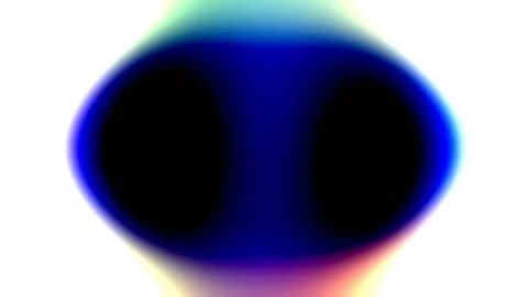 Abstract Circles In Center On White Motion Background Stock Footage 99399455