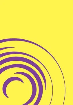 Abstract Circles Design Lines. Design Illustration. Abstract Spiral Stock Illustration