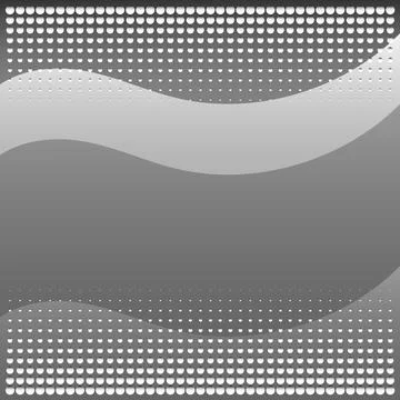 Abstract circles on a gray background. Abstract circles around the edges. イラスト素材