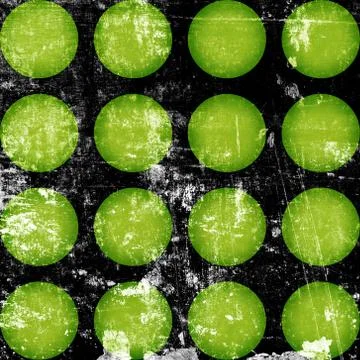 Abstract circles on grunge background Stockillustratie