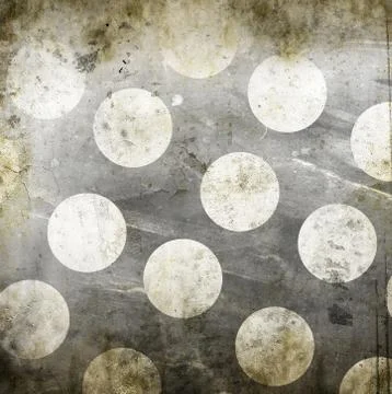 Abstract circles on grunge background Stockillustratie