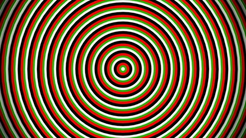 Аbstract circles, hypnosis theme. Loop animations Stock-Footage 99987398
