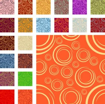 Abstract circles Stock Illustration