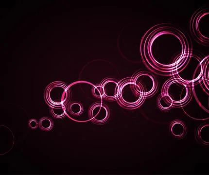 Abstract Circles Stock Illustration