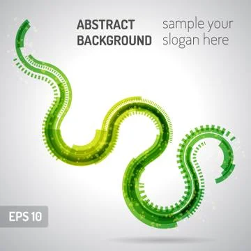 Abstract circles Stock Illustration