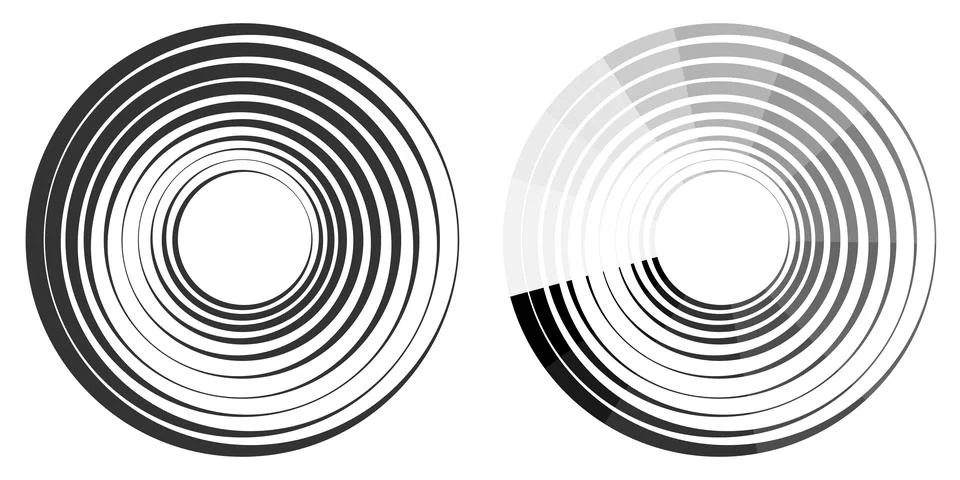 Abstract circles Stock Illustration