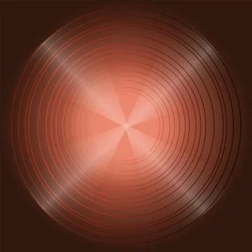 Abstract Circles mosaic Vector brown Background Stock Illustration