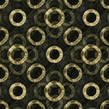  Abstract Circles Motif Background Pattern Grunge style abstract circles m... Foto stock