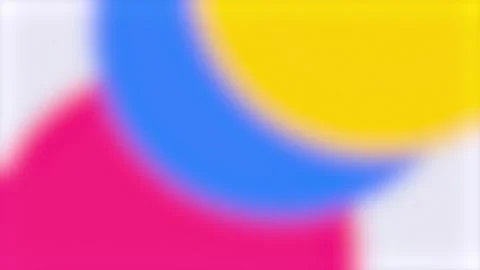 Abstract circles in motion creating fluid shapes with soft focus and vibran.. Stock Footage 340939575
