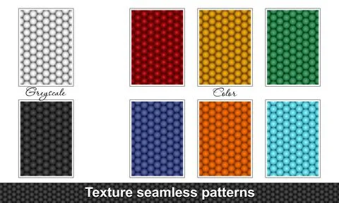Abstract circles or small balls seamless pattern Stockillustratie