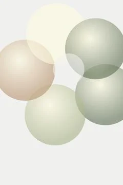 Abstract Circles Over Gradient Background Stock Photos