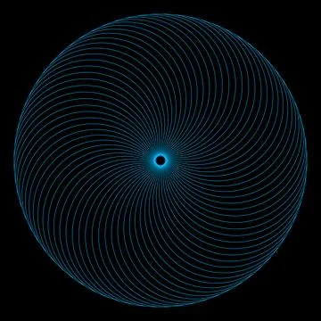 Abstract circles overlap Stock Illustration