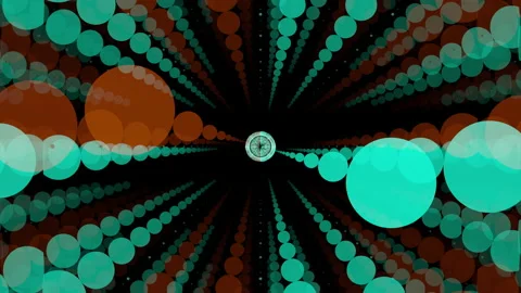 Abstract Circles Pattern Stock Footage 146228229