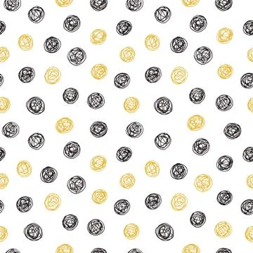 Abstract circles pattern Stock Illustration