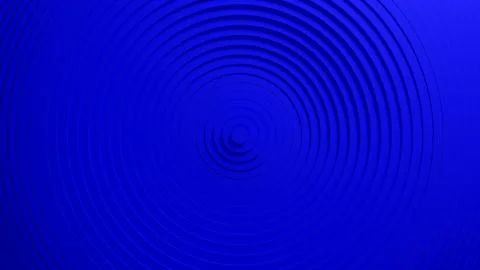 Abstract circles pattern with offset effect and smooth blue color. Animation  Stock Illustration