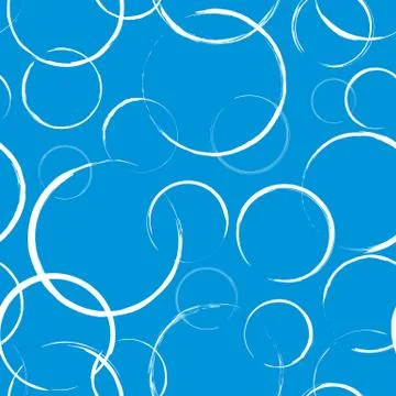 Abstract Circles Seamless Pattern Stock Illustration