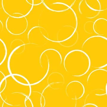Abstract Circles Seamless Pattern Stock Illustration