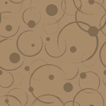 Abstract Circles Seamless Pattern Stock Illustration