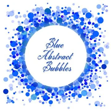 Abstract Circles vector background Stock Illustration