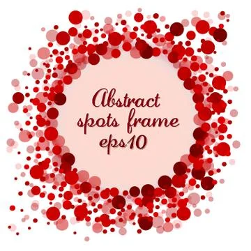 Abstract Circles vector background Stock Illustration