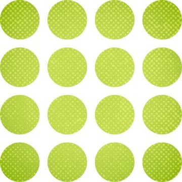 Abstract circles on white background Stockillustratie