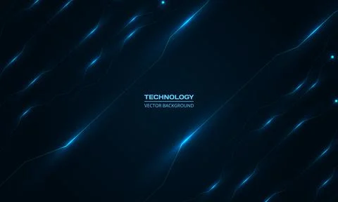 Abstract circuit board digital technology futuristic dark blue concept Stockillustratie