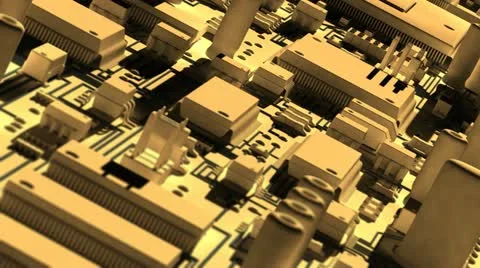 Abstract circuit board. Stock Footage 11357513