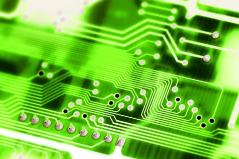 Abstract circuit board Illustrazione stock