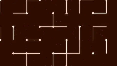 Abstract Circuit Board Pattern Animation Background Stock Footage 332549205