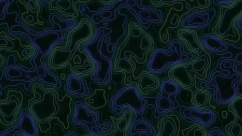 Abstract Circuit Board Pattern with Blue and Green Lines Stock Footage 332210175