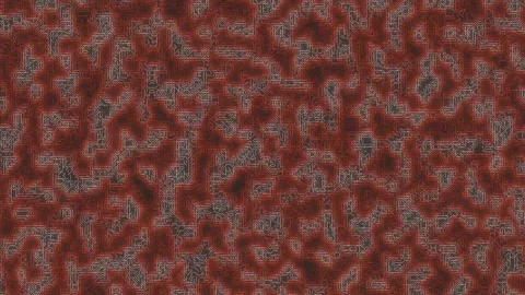 Abstract Circuit Board Pattern in Red and Gray Stock Footage 330154846