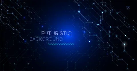 Abstract circuit board technology. Technological design. High tech digital .. Illustrazione stock