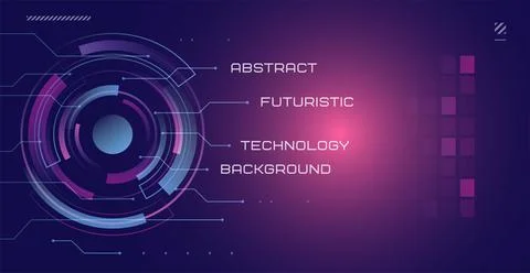 Abstract circuit board technology. Technological design. High tech digital .. Illustrazione stock