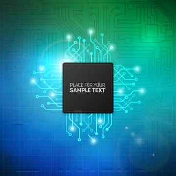 Abstract circuit board vector background イラスト素材