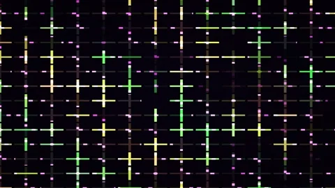 Abstract circuit gradient animated background with purple mid colors Stock Footage 331274258