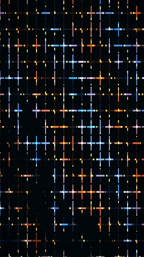 Abstract circuit gradient animated background with cyan deep colors Stock Footage 331653466