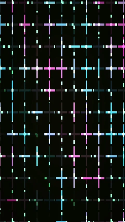 Abstract circuit gradient animated background with lime mid colors Stock Footage 331810293