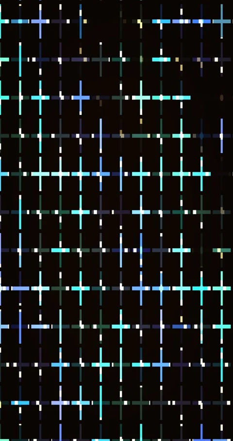 Abstract circuit gradient animated background with vermillion mid colors Video stock 332174604