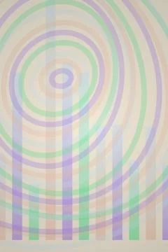 Abstract Circular and Linear Pattern Stock Illustration