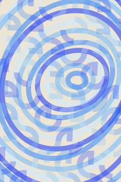 Abstract Circular Arrow Pattern Stock Photos