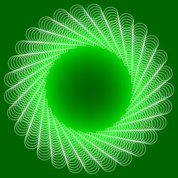 Abstract circular art Stock Illustration