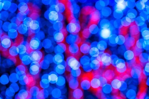 Abstract circular bokeh background against dark background 写真素材