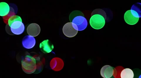 Abstract circular bokeh background Stock Footage 45160760