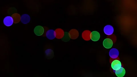 Abstract circular bokeh background Stock Footage 45160805