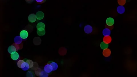 Abstract circular bokeh background Stock Footage 45160830