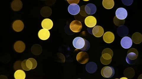 Abstract circular bokeh background Stock Footage 45161386