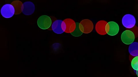 Abstract circular bokeh background Stock Footage 45161464