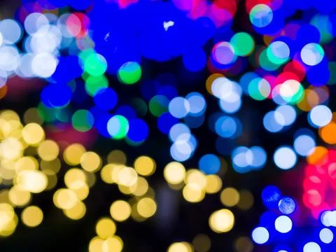 Abstract circular bokeh background Photos